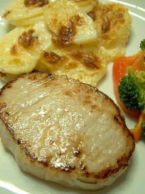 lavender-brined pork
