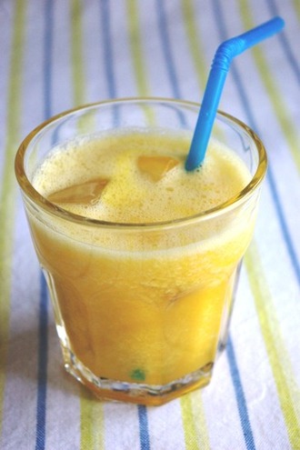 2010.06.26 melon & orange smoothie