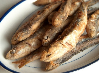 2008.10.18 fried fresh anchovies