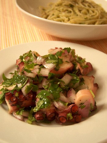 octopus salad