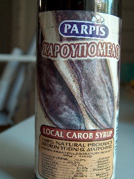 Cypriot carob syrup