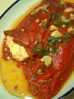 feta-stuffed peppers