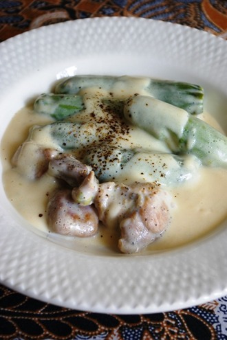 2012.08.09 hirino me kolokythakia avgolemono