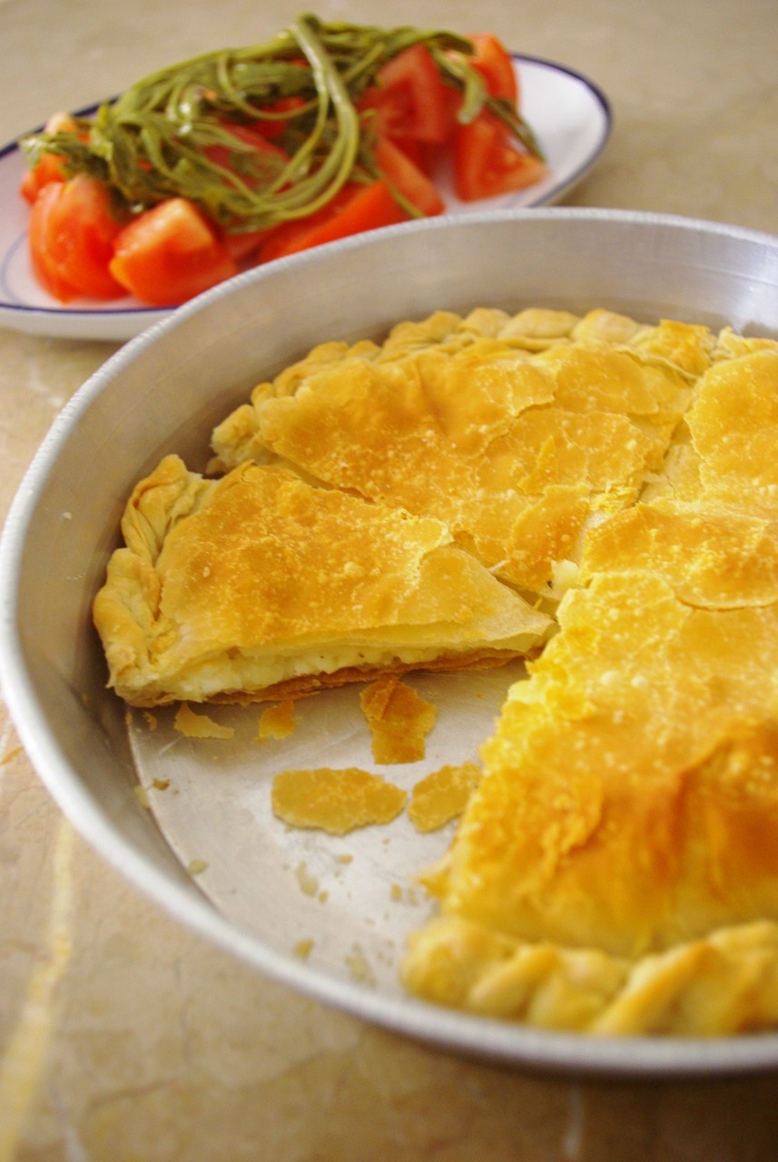 トラハナのパイ ギリシャのごはん