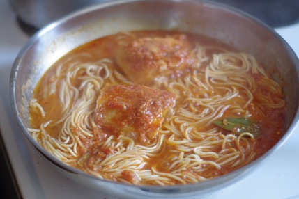 2023.03.25 salt cod with spaghetti6