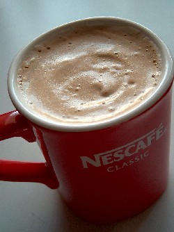 hot nescafe