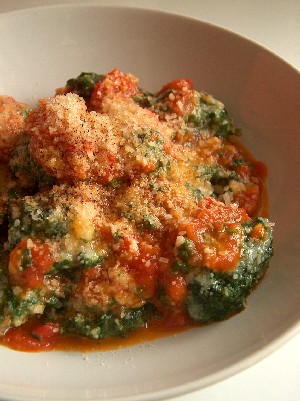 spinach gnocchi