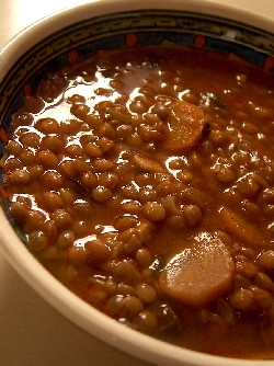 lentil soup