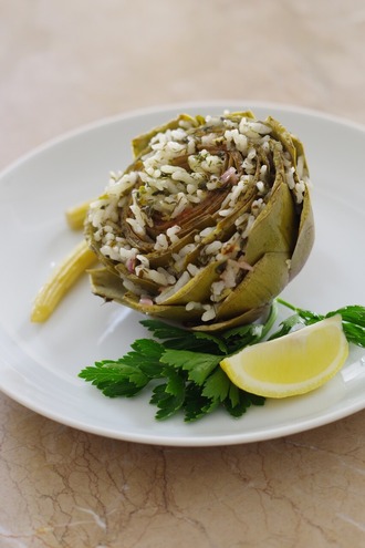 2024.04.02 stuffed artichoke