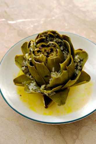 2025.05.06 stuffed artichoke