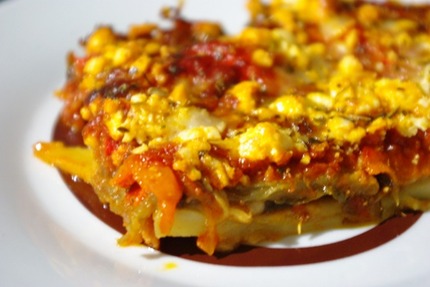 2012.10.17 oven-baked vegetables & cheese2