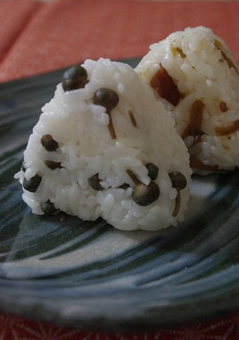 2009.05.24 caper onigiri