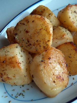 oregano-lemon potatoes