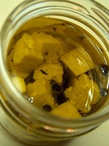 Serifos cheese in oil