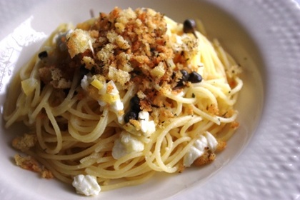 2009.05.04 pasta with capers & feta