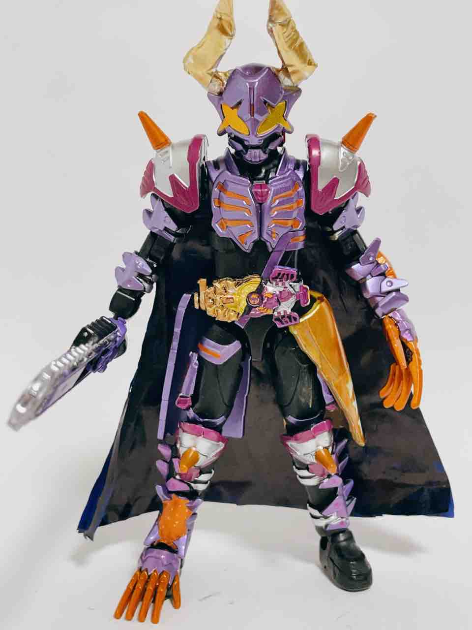 装動(改造) 仮面ライダーバッファ ジャマ神 レビュー : けーはちの装動