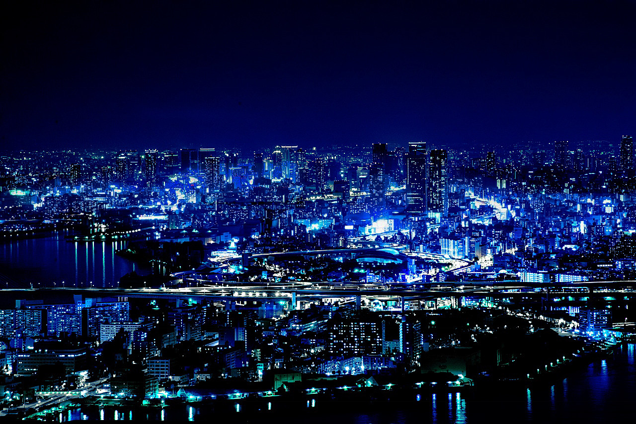 仮想都市へようこそ 燃えろ Hdr