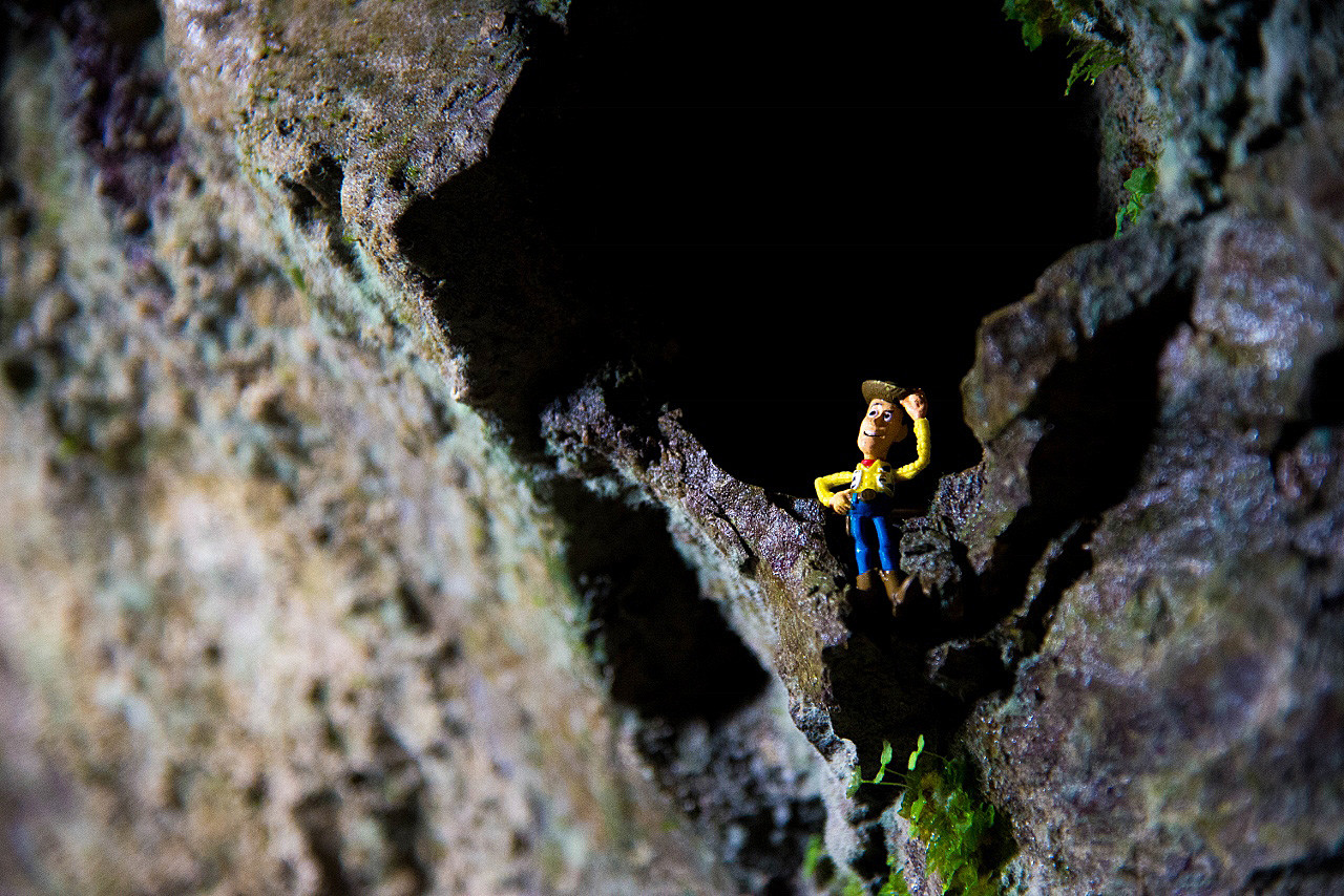 岡山県 鍾乳洞めぐり 井倉洞 燃えろ！HDR