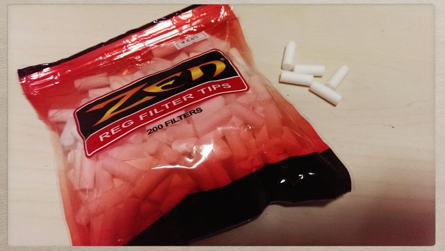 フィルターレビュー ロウレギュラーフィルター Raw Regular Filter てまきたばこのあるせいかつ