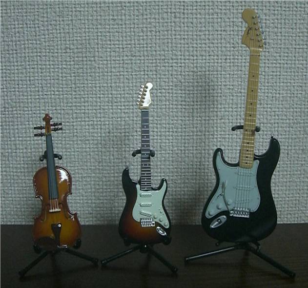 楽器フィギュア３種 Sexydrumer的ブログ