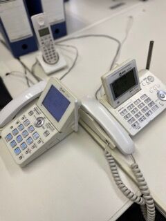 セイシェル事務所NTTの電話機