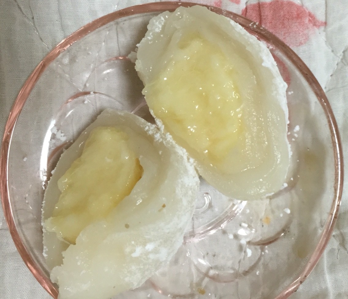 桃花亭 完熟桃大福 明日の私