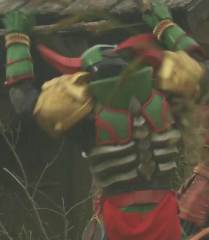 仮面ライダー歌舞鬼 音撃棒・烈翠 1：1プロップスケール 音撃棒・烈火 |