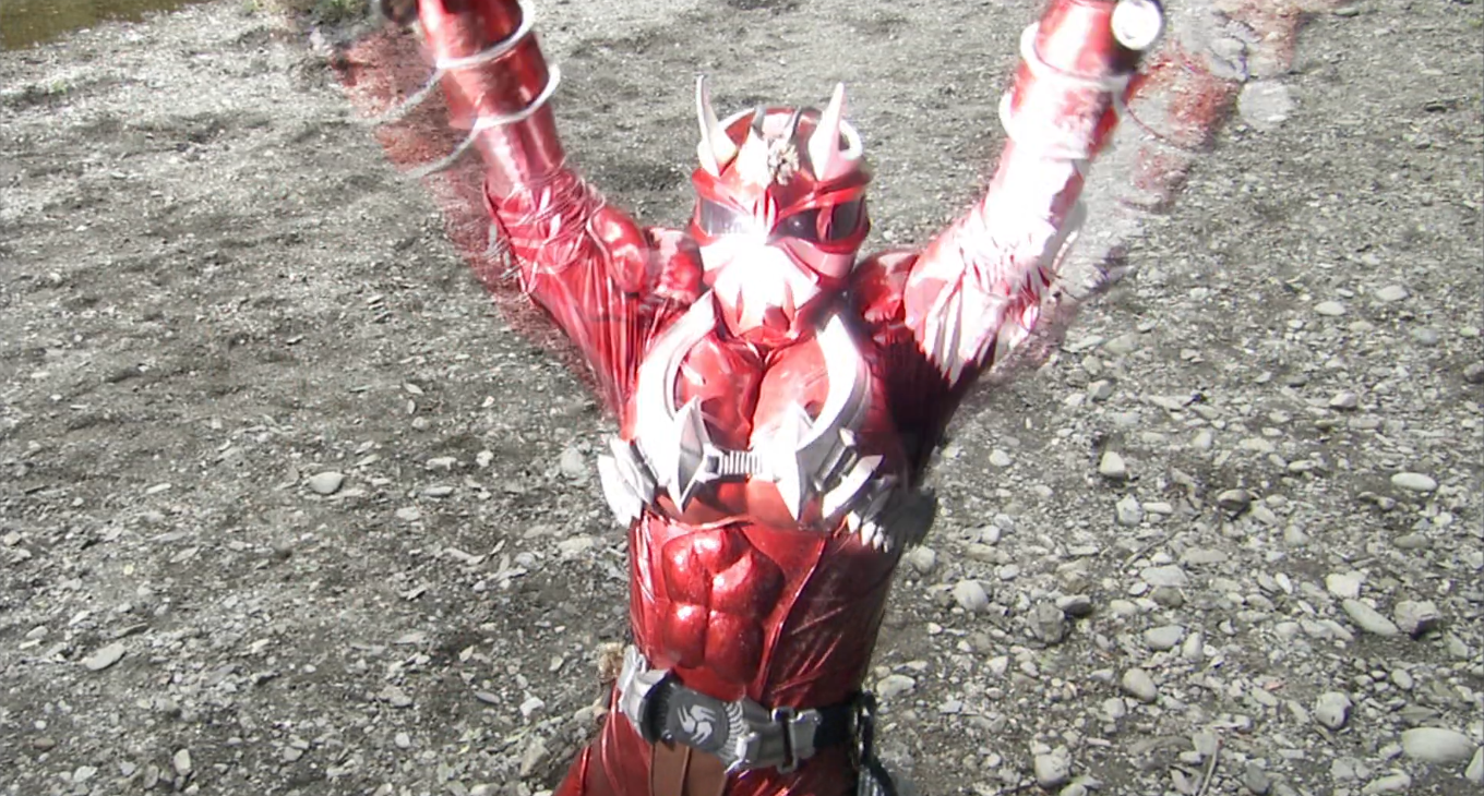 仮面ライダー響鬼 紅 1⁄1 ☆仮面ライダー響鬼 1／1マスク (アトラク