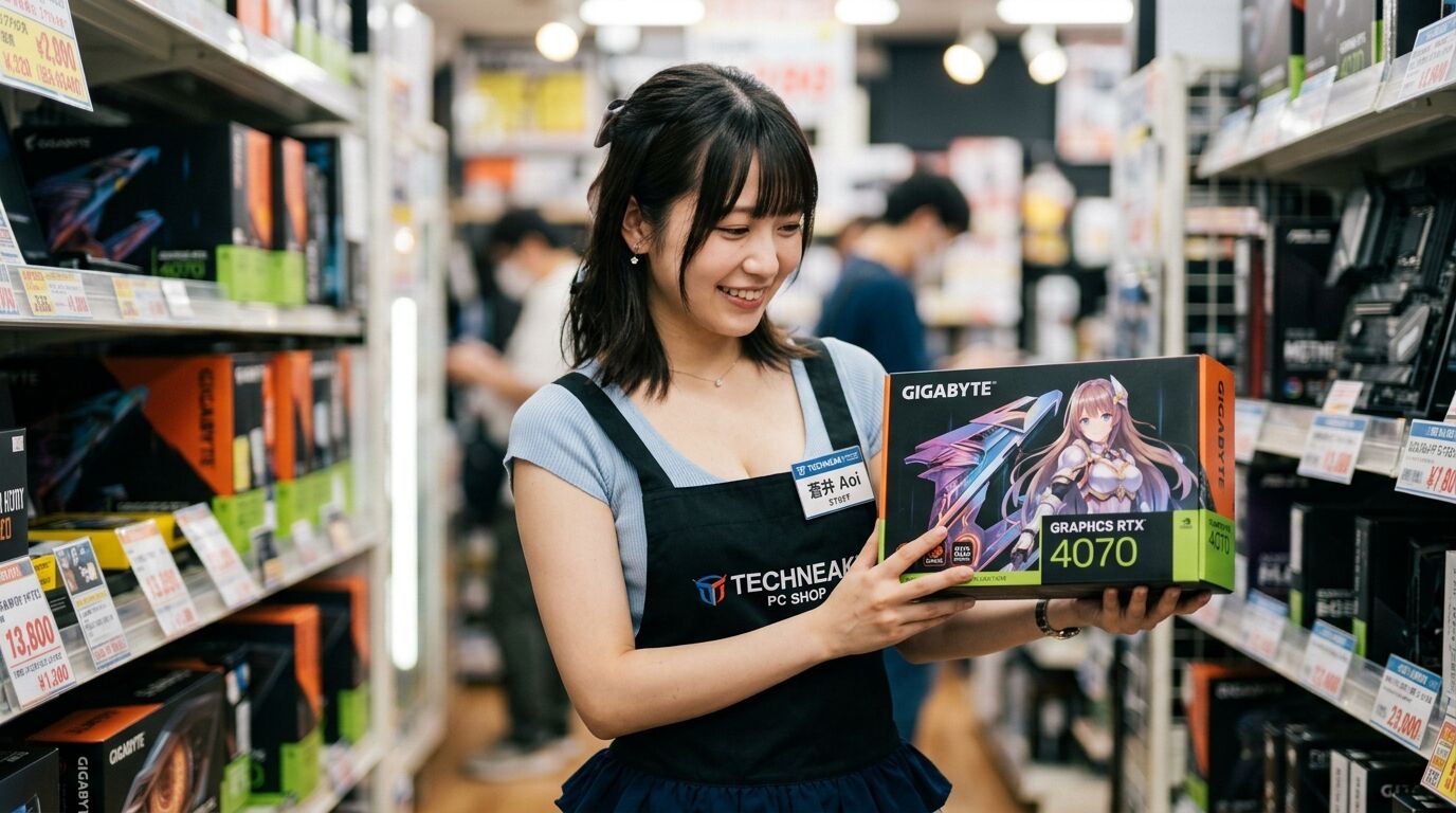 【画像】PCパーツの箱にこういう謎の萌え絵が描かれてるのはどういう意味があるの？