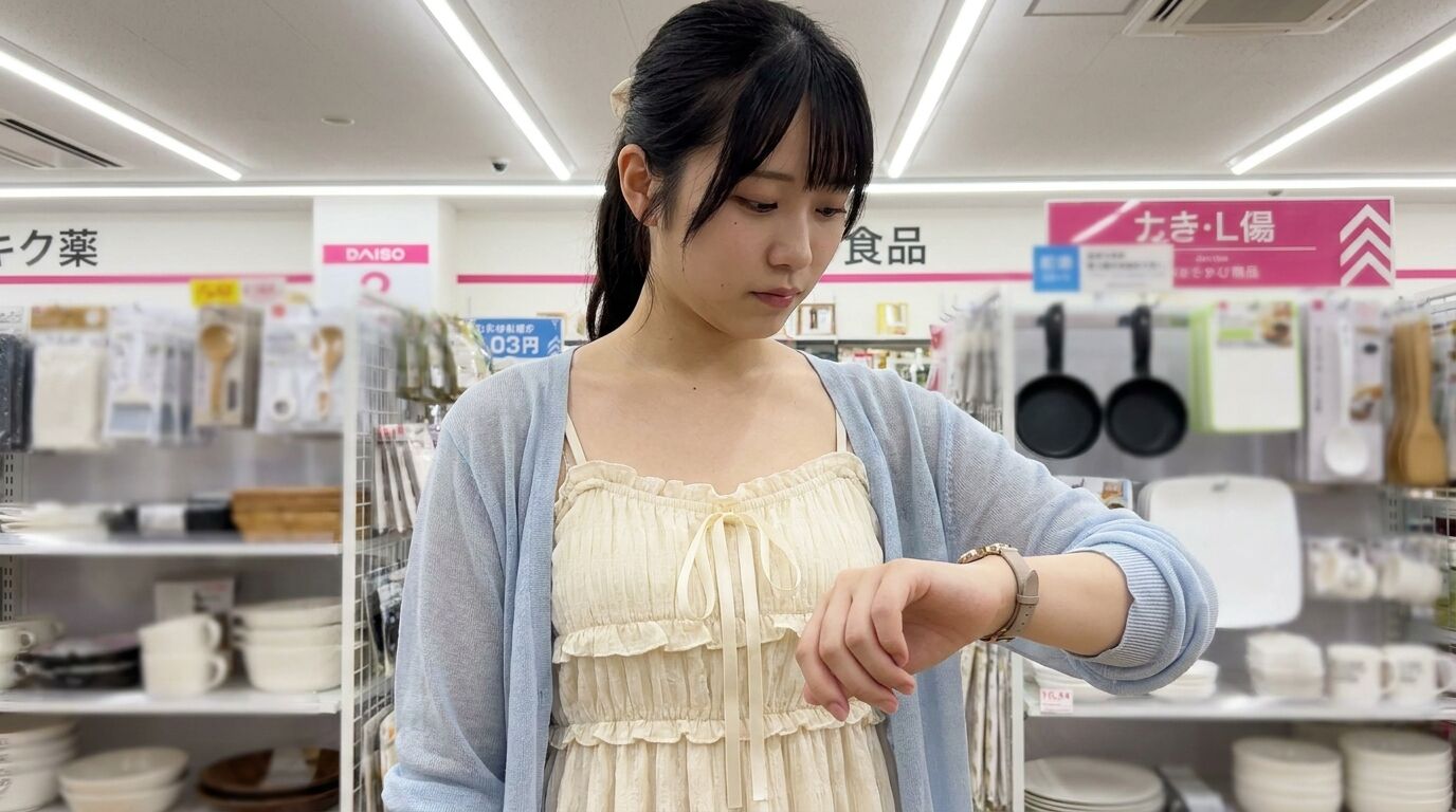 【画像】コスパ民「チプカシすら高い。このダイソー770円時計で十分」→ネット民大絶賛へ