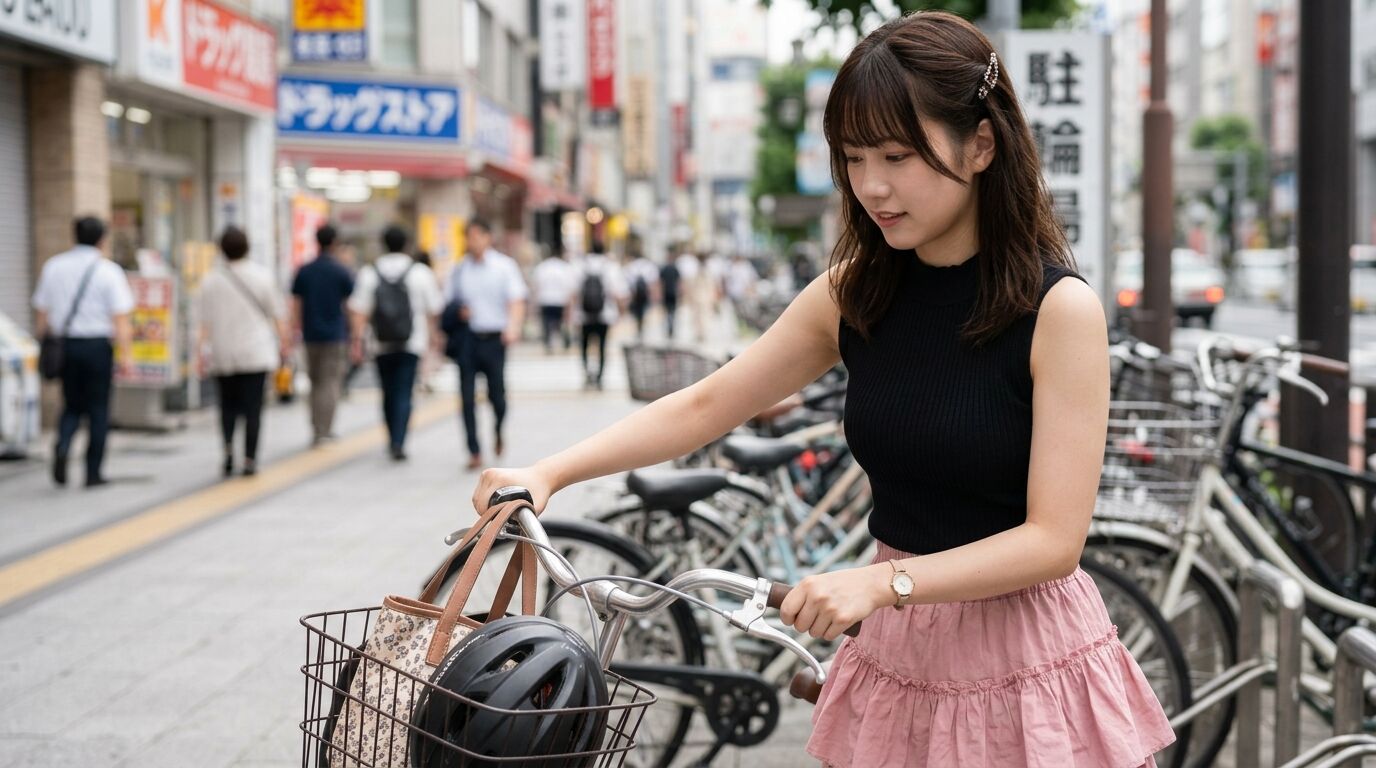 【20円ゲット】正義マンの承認欲求を利用した通報アプリ「ガチャリン」登場‥‥ロックをかけずに自転車停める“見せかけ駐輪”対策