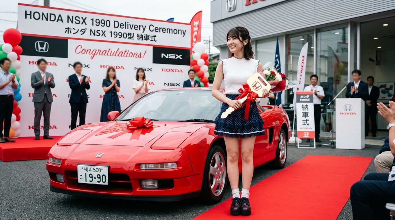 【画像】ホンダNSXの希少価値、ついに億超えになる