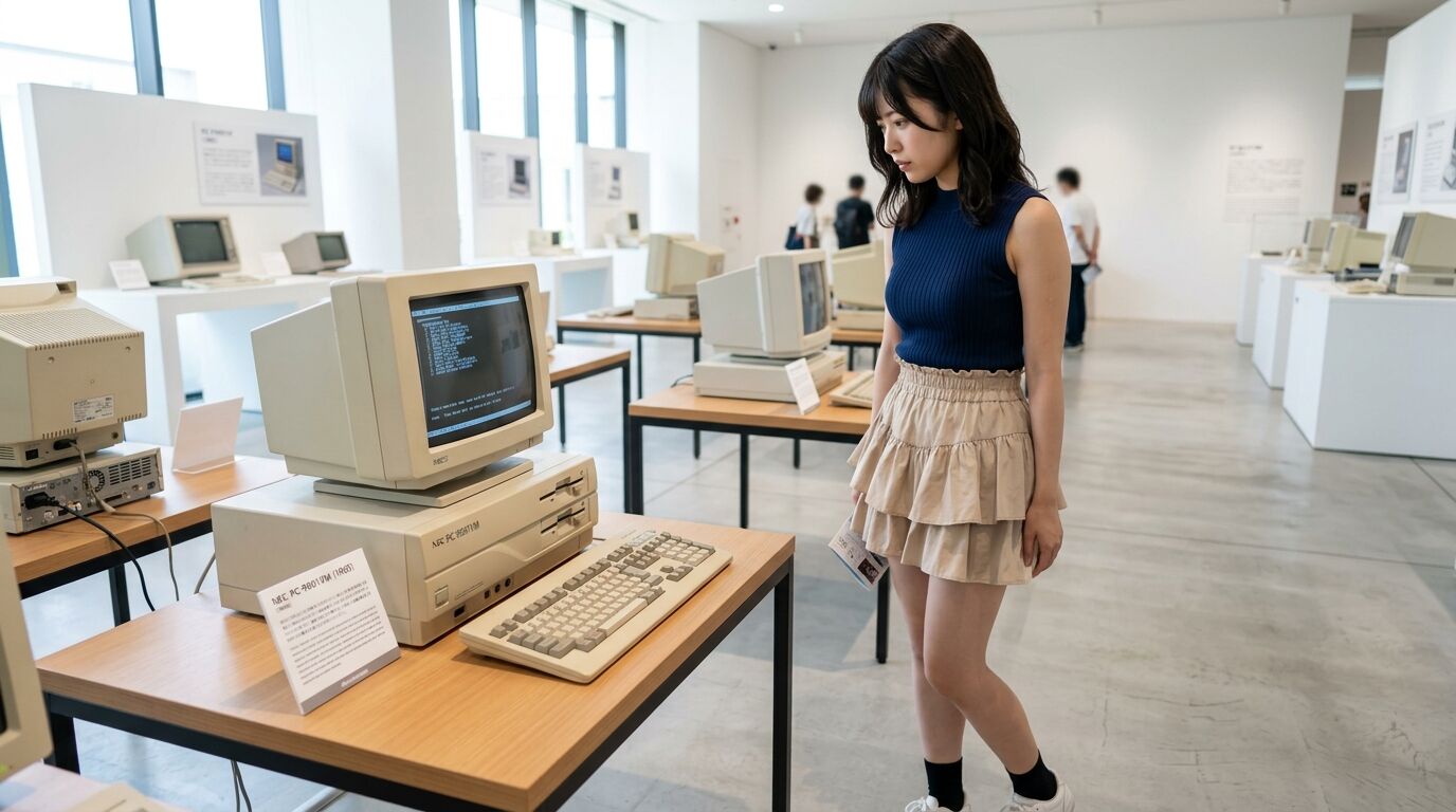 【画像】PCの上にディスプレイ置くのは阿呆という風潮‥‥いや昔はそれがスタンダードだったじゃん？？？のサムネイル