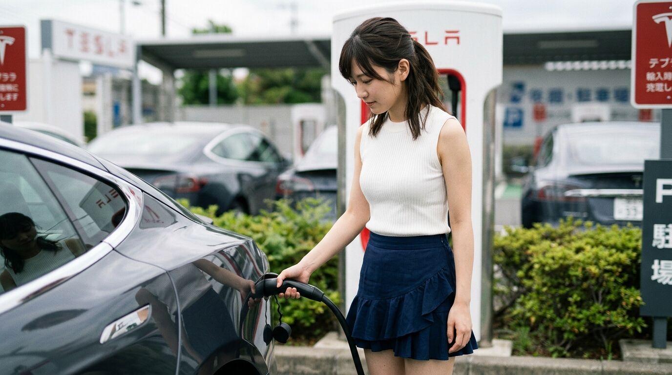 【千葉豪雨】EV乗り、冠水を走破し生還を報告‥‥「テスラじゃなかったら終わってた」