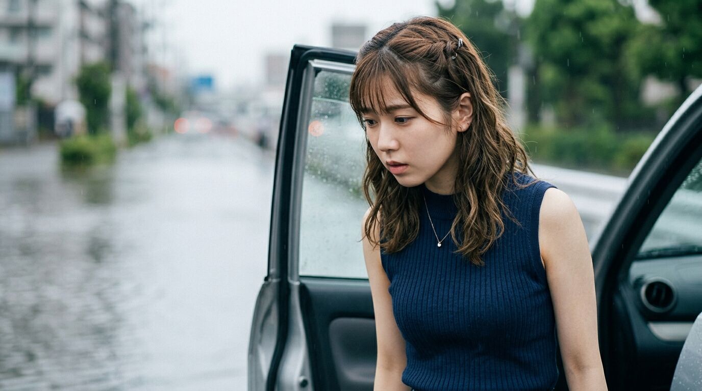 【詰み】電動パーキングブレーキ搭載車が水没した結果とんでもないことに‥‥