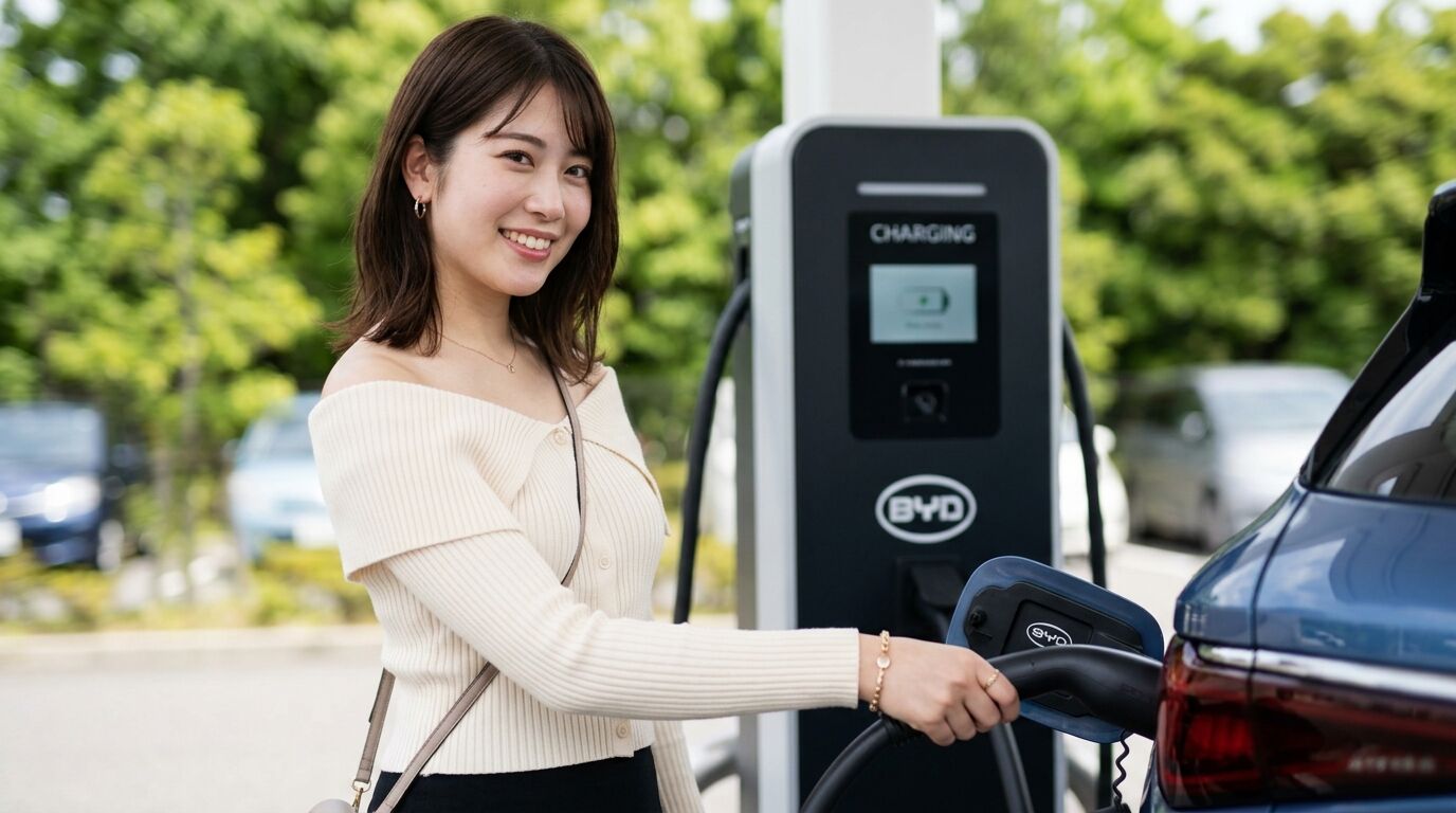 【もうすぐ】EVバッテリー自動車を5分で充電　1800kWの超急速充電器