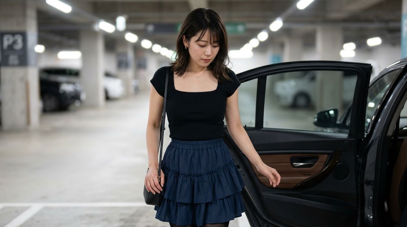 【そして夫婦円満へ】駐車が下手すぎる妻に夫が贈ったプレゼントがこちらです‥‥