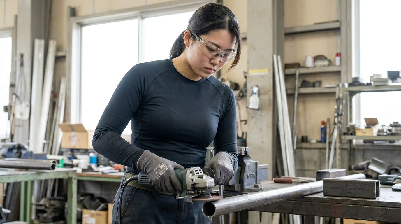 【ヤバ杉】建設業で8年働いてるけどグラインダーだけは怖くて使えない