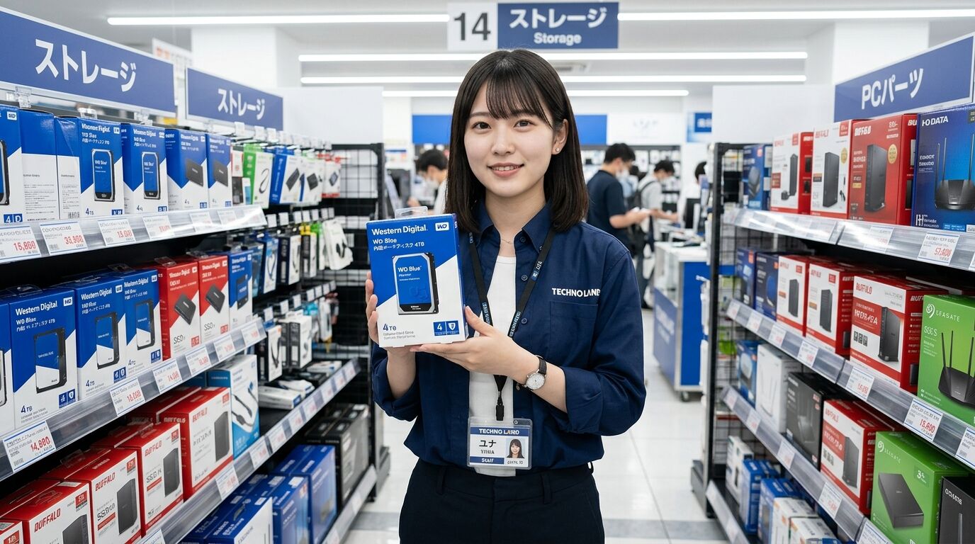 【終わり】HDDの価格限界突破！8TBが5.6万円へ🥰