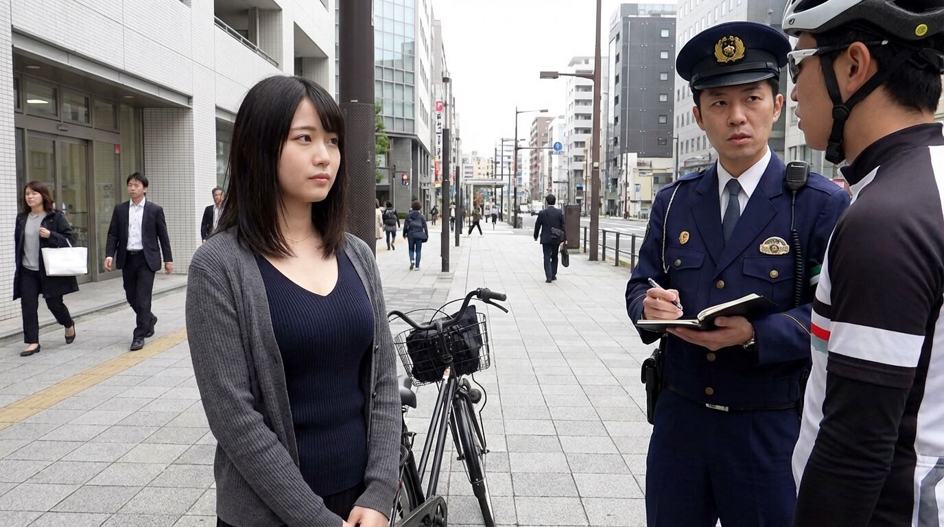 【これマジ？】👮「あっそこの学生さん自転車並走してるから罰金3000円ね」