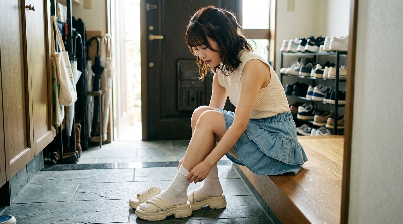 【なんなの？】サンダルなのに靴下はいている香具師がいるでしょ‥‥