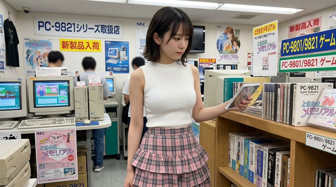 【懐古画像】ではここで、約30年前のPCの値段をご覧ください‥‥