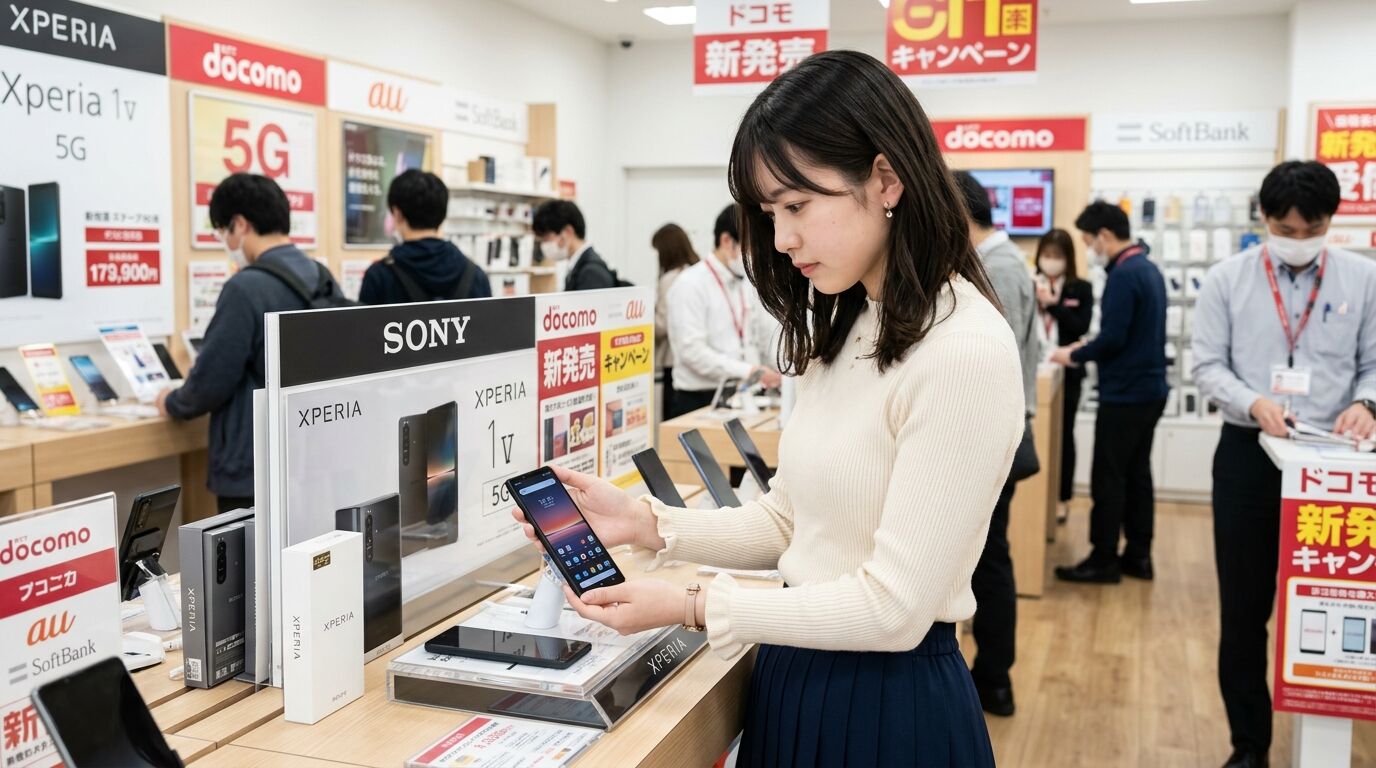 【画像】Xperiaの新モデル、カメラリングが光る機能を搭載で覇権へ