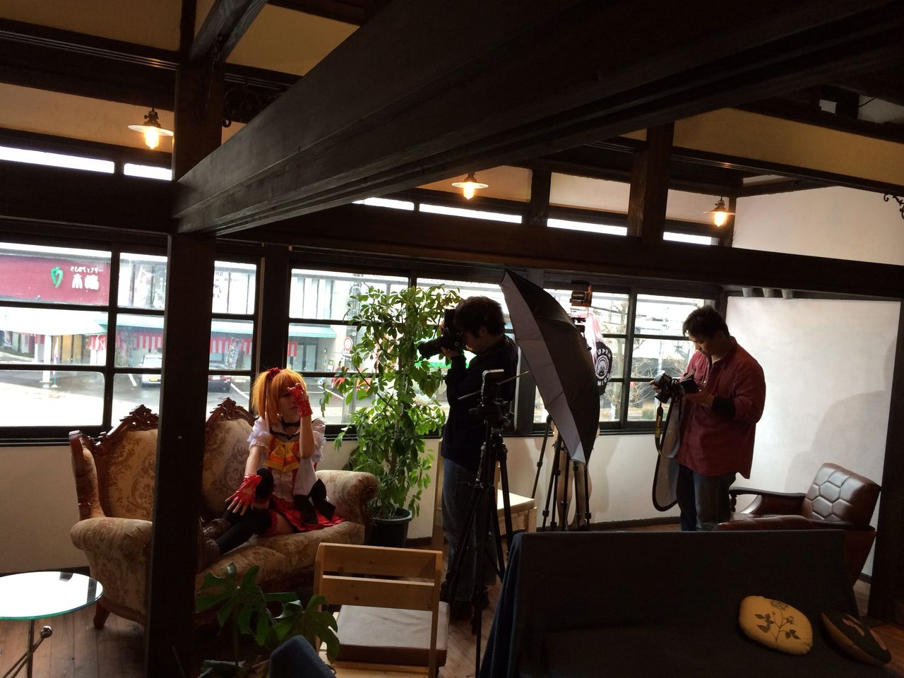 コスプレ撮影スタジオとしてご利用頂きました 福井県福井市にあるコミュニティカフェ S Garden 店長日記