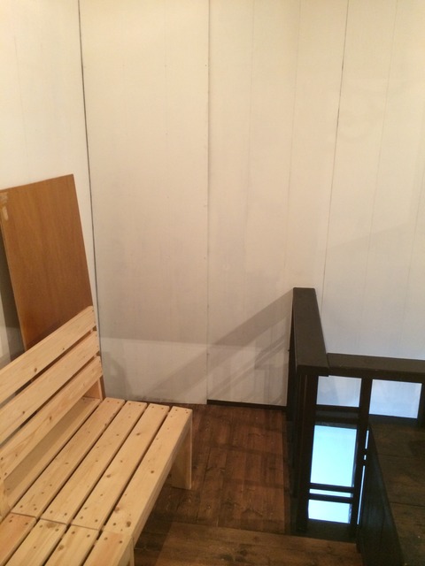 お店の改装状況