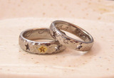結婚指輪 星