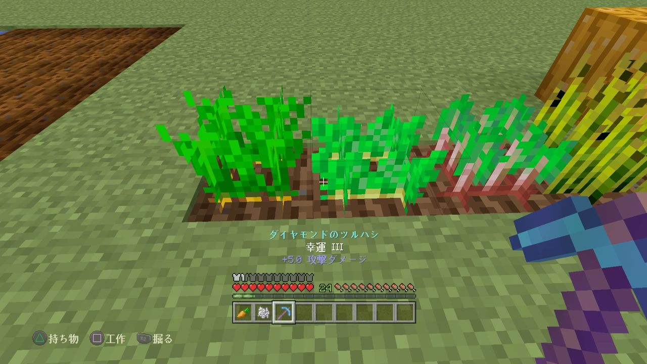 マイクラ Ps4 農作物について語る マインクラフトplaystation4 Editionを楽しむ