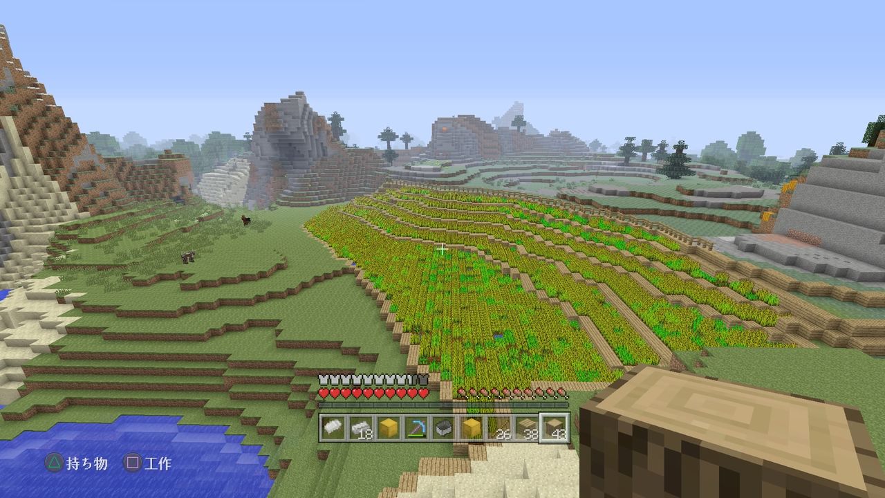 小麦畑を作る 2 マインクラフトplaystation4 Editionを楽しむ 小麦畑を作る 2 マインクラフトplaystation4 Editionを楽しむ