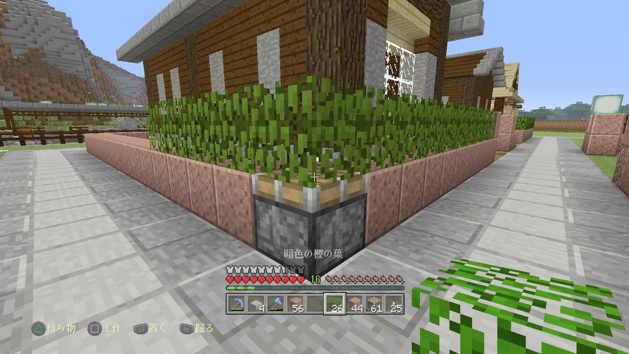 南東地区の整備と馬小屋を建てる マインクラフトplaystation4 Editionを楽しむ