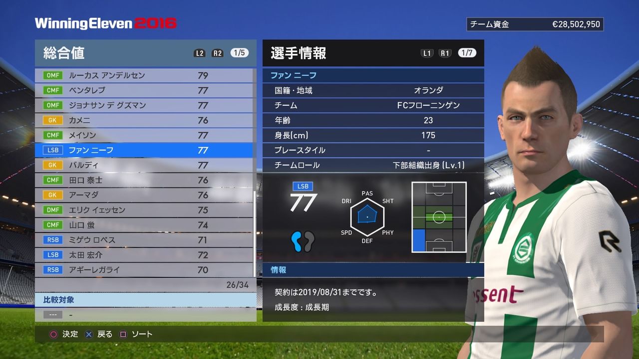 ウイイレ16 マスターリーグダイアリー 2年目 柏レイソル編 04 ウイイレ遊戯譚 ウイイレ16 マスターリーグダイアリー 2年目 柏レイソル編 04 ウイイレ遊戯譚